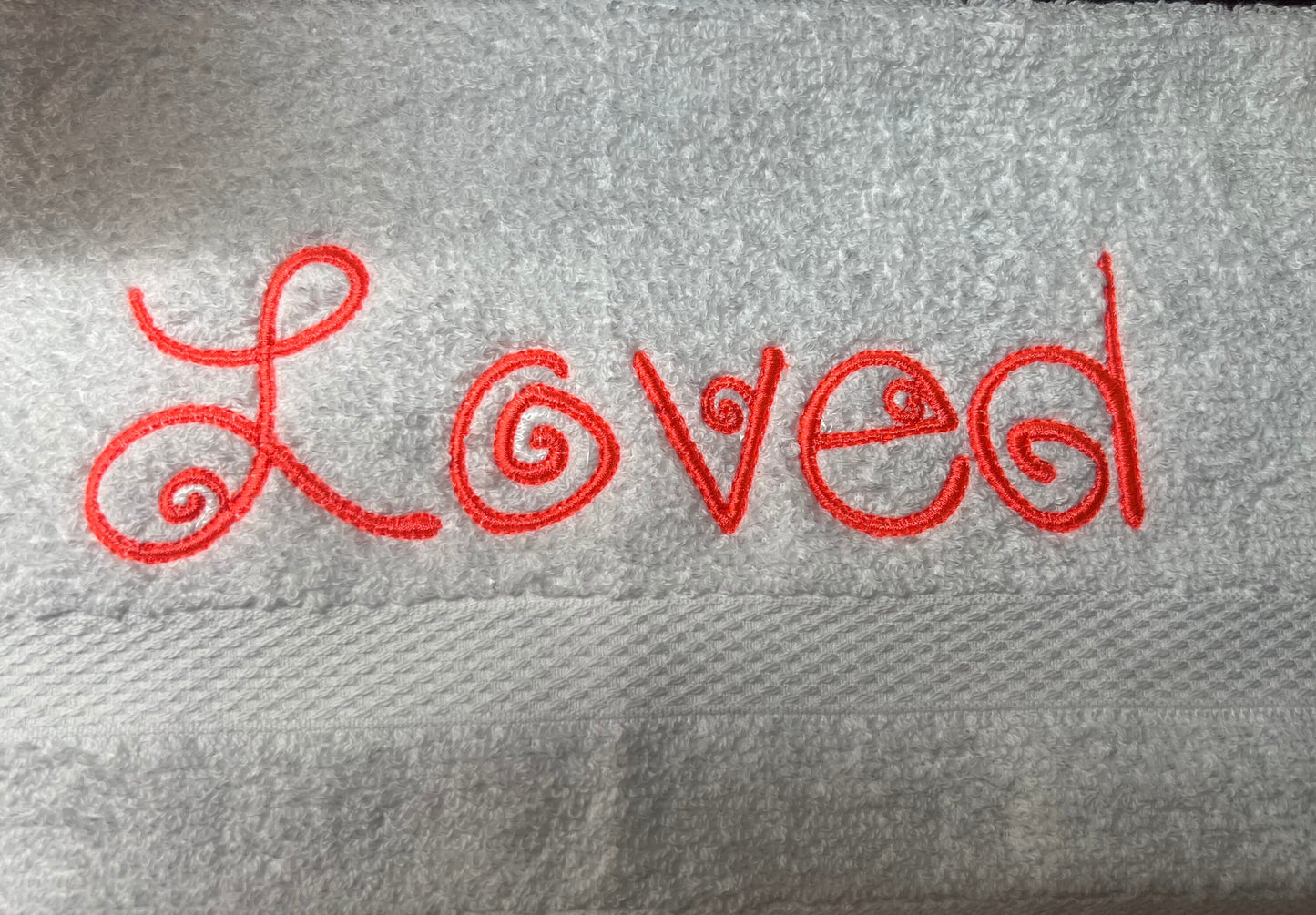 Loved machine embroidery file Baby Shower digital design file Anniversary Instant Download