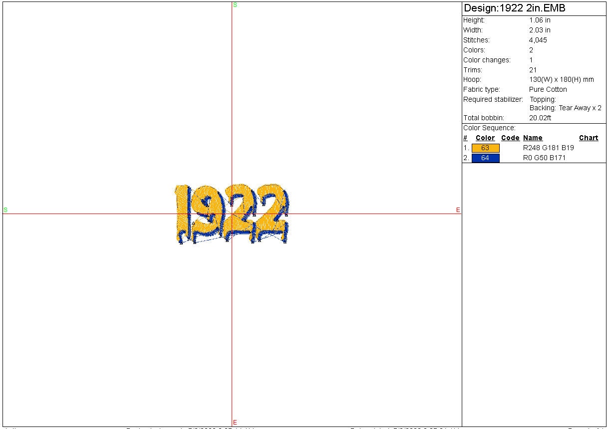 1922 Machine embroidery design, Sigma Gamma Rho Sorority, Inc, ΣΓΡ Greek Digital File Instant Download