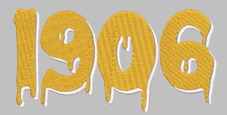 1906 machine embroidery Alpha Phi Alpha Fraternity file design, Greek Digital File Instant Download