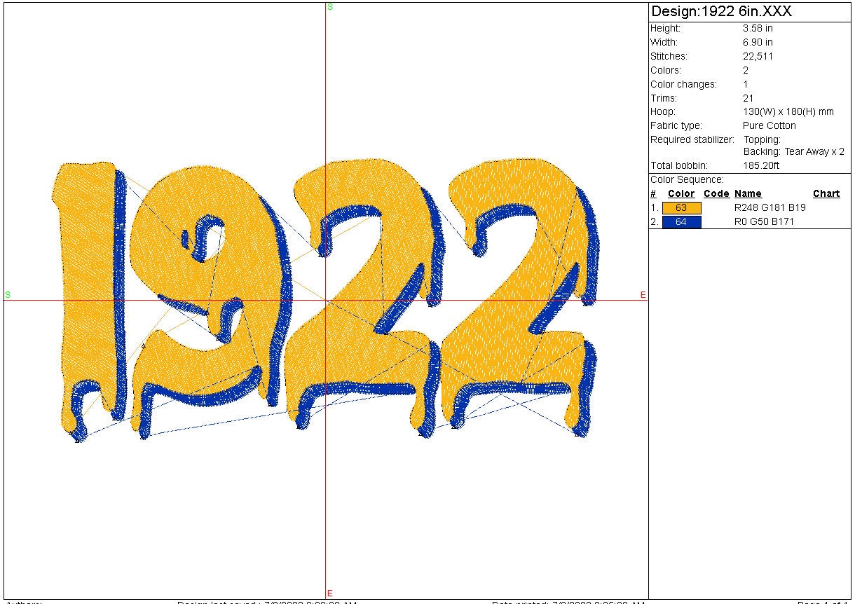 1922 Machine embroidery design, Sigma Gamma Rho Sorority, Inc, ΣΓΡ Greek Digital File Instant Download