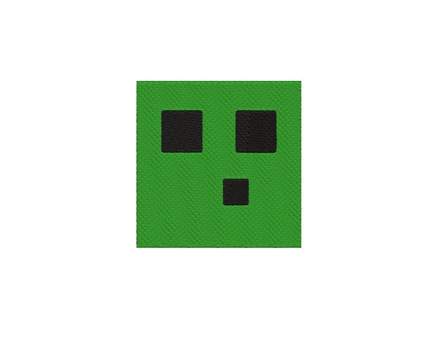 Gamer I Head machine embroidery file design mine game block Digital File Instant Download