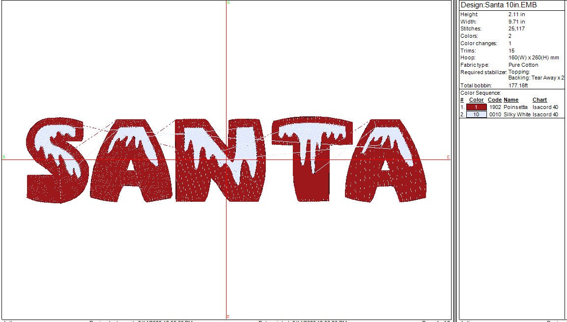Christmas Embroidery Design, Santa Machine Embroidery File, Holiday Embroidery, Winter Christmas Digital, Instant Download 4in, 7in, 10in