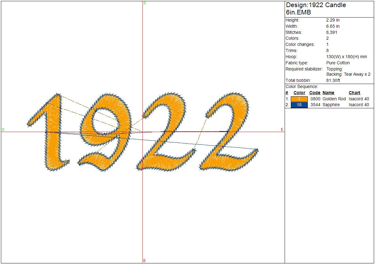 1922 Machine embroidery design, Sigma Gamma Rho Sorority, Inc, ΣΓΡ Greek Digital File Instant Download, Candle Opera, 4in, 7in, 9in designs