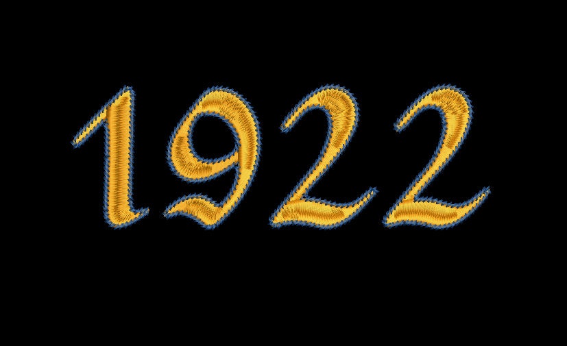 1922 Machine embroidery design, Sigma Gamma Rho Sorority, Inc, ΣΓΡ Greek Digital File Instant Download, Candle Opera, 4in, 7in, 9in designs
