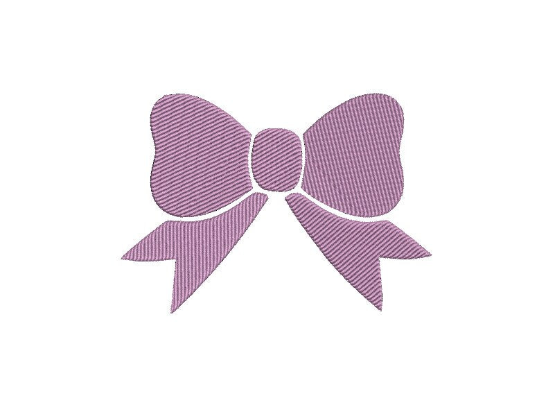 Bowtie machine embroidery design, Girls Bows, Digital File Instant Download 5 sizes