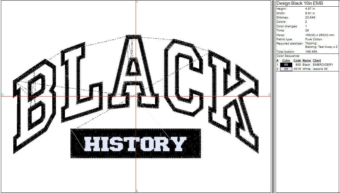 Black History College Applique Machine embroidery design, Black History Month, Juneteenth Digital File, Instant Download 7in and 10in