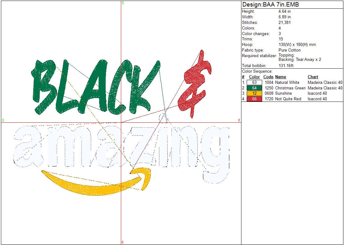 Black History Month Machine embroidery design, Juneteenth Digital File, Instant Download 7in and 10in