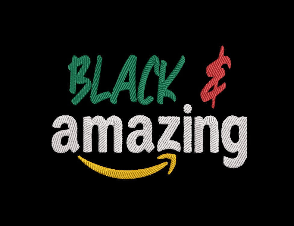 Black History Month Machine embroidery design, Juneteenth Digital File, Instant Download 7in and 10in