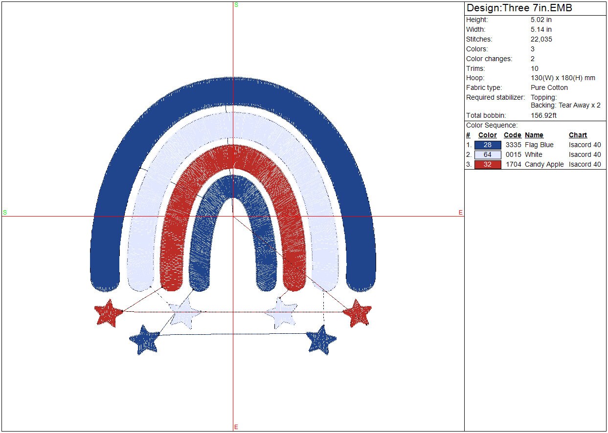 USA Hobo Rainbow machine embroidery file design, Political Digital President 2024 File Instant Download 2 sizes to fit 5x7 and 4x4 hoops