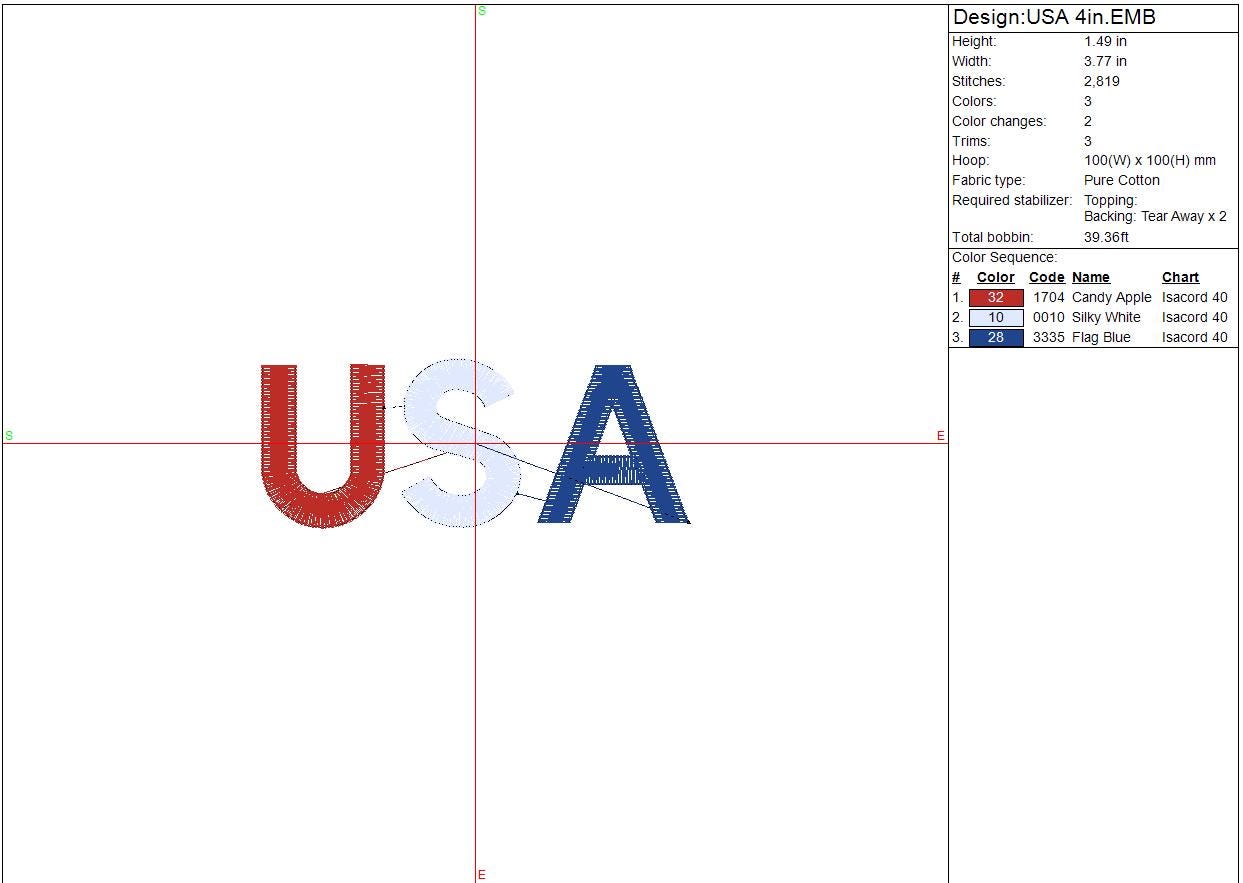 USA Embroidery Design, Political, 2024, America, Instant Download, Digital Download 9in, 7in, 4in