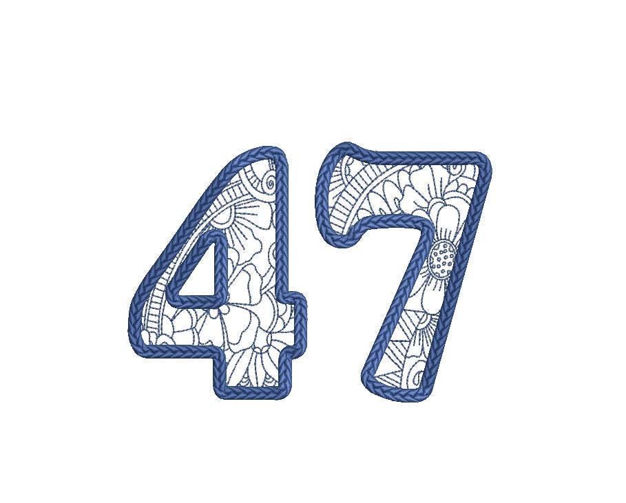 Kamala Harris Embroidery Appliqué Design, President 47, Political, Instant Download, Digital Download 7in